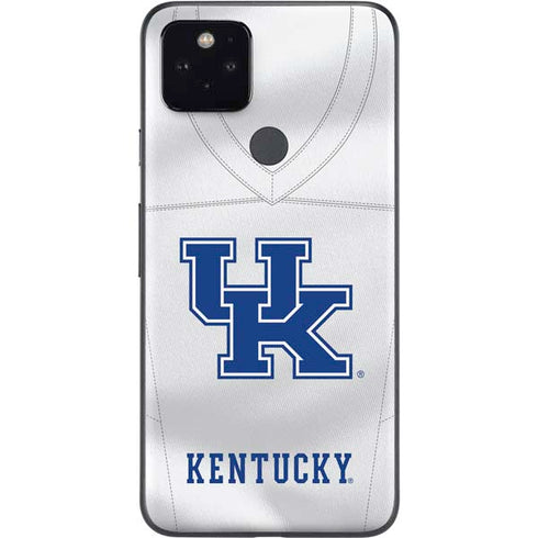 University of Kentucky White Jersey Google Pixel 5 Skin